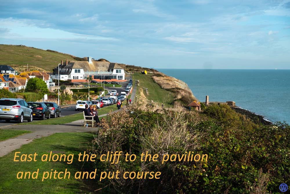 East Cliff to the Pavilion